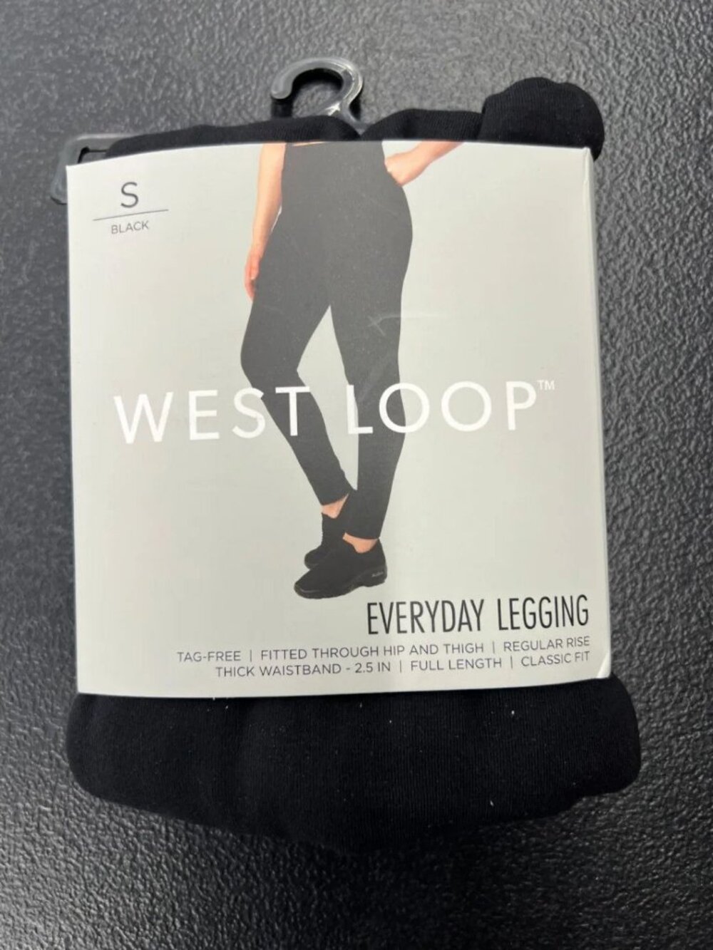 West Loop Everyday Legging Black Size S Tag Free Full Length Regular Rise